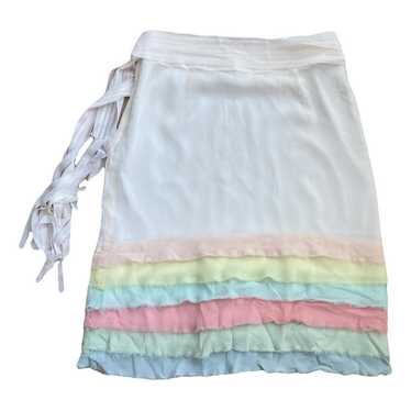 Cynthia Rowley Silk mini skirt - image 1