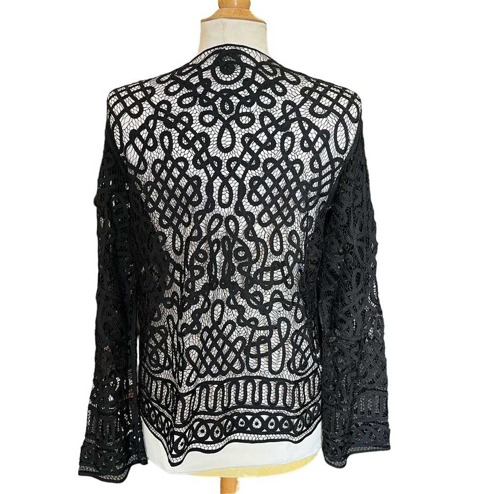 Chicos Chicos Black Long Sleeve Cover Up - image 3