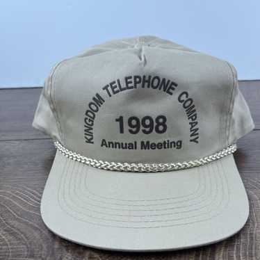 Other Kingdom Telephone Company Hat Brown Adjusta… - image 1