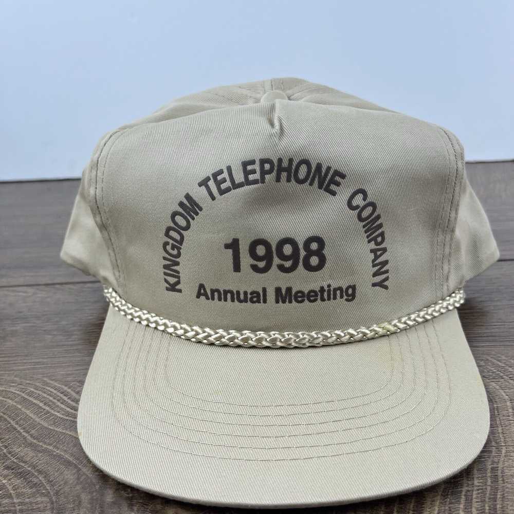 Other Kingdom Telephone Company Hat Brown Adjusta… - image 2