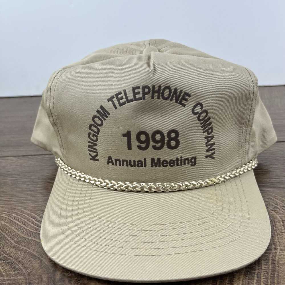 Other Kingdom Telephone Company Hat Brown Adjusta… - image 3