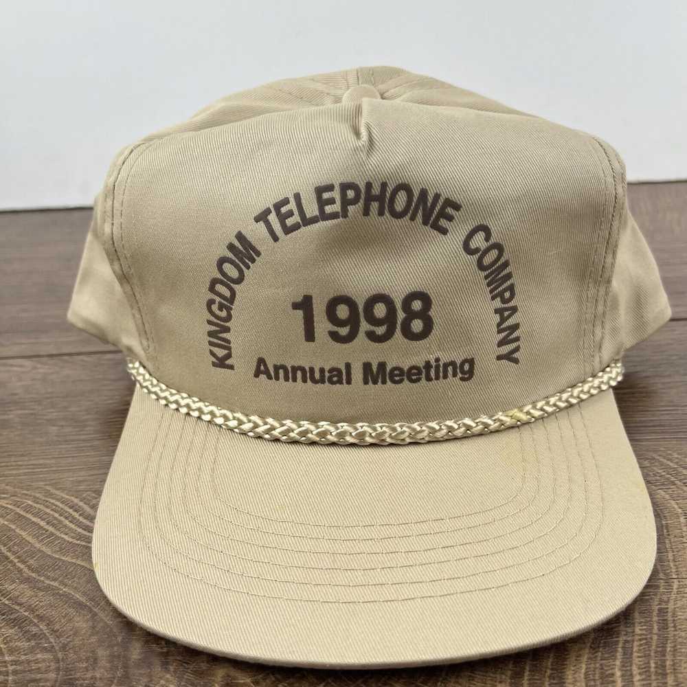 Other Kingdom Telephone Company Hat Brown Adjusta… - image 4