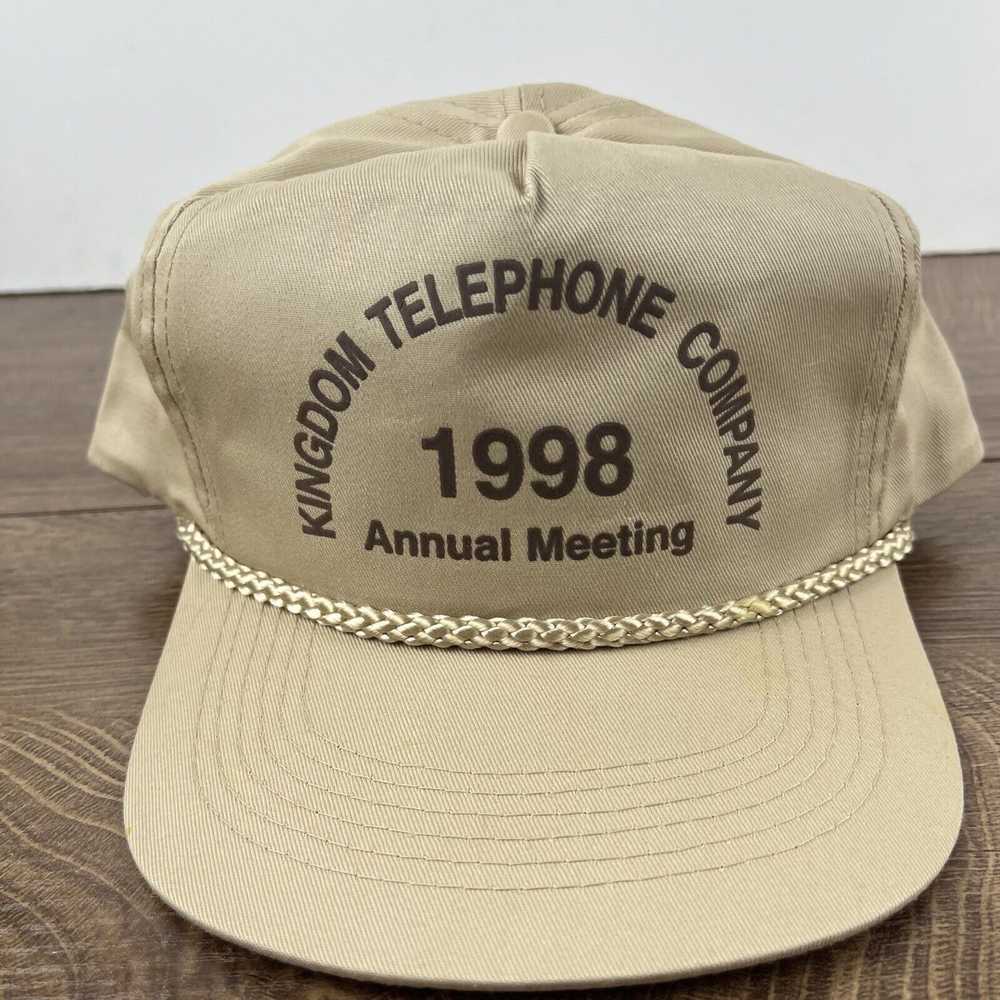 Other Kingdom Telephone Company Hat Brown Adjusta… - image 5