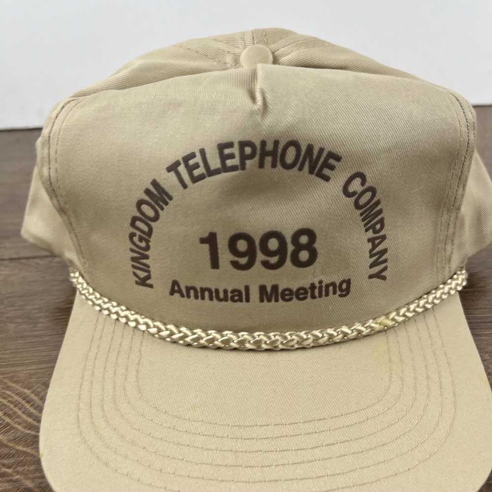 Other Kingdom Telephone Company Hat Brown Adjusta… - image 6