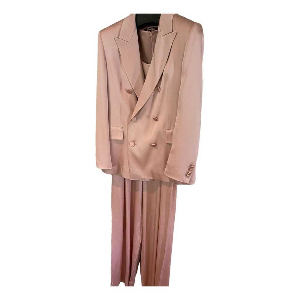 Max Mara Studio Silk jumpsuit - image 1