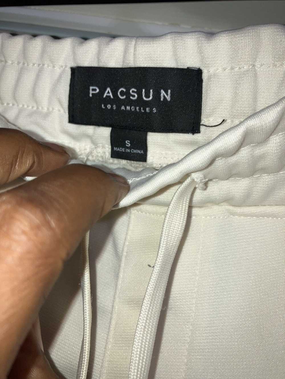 Pacsun CRÈME RED GREEN GOLD TRACK PANTS - image 3