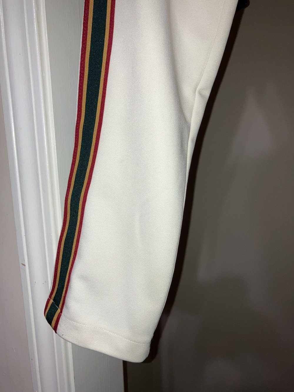 Pacsun CRÈME RED GREEN GOLD TRACK PANTS - image 4