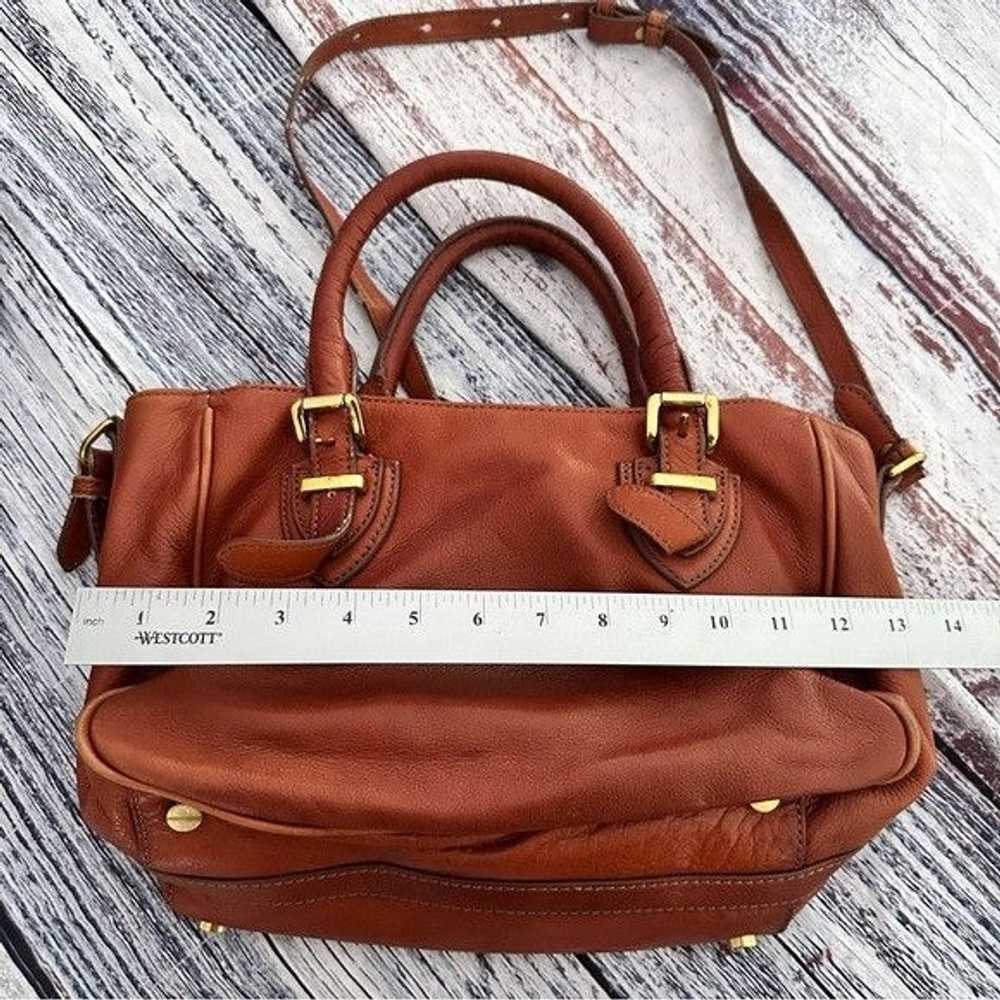 J.Crew J. Crew Teddie Satchel | Tan Genuine Leath… - image 6