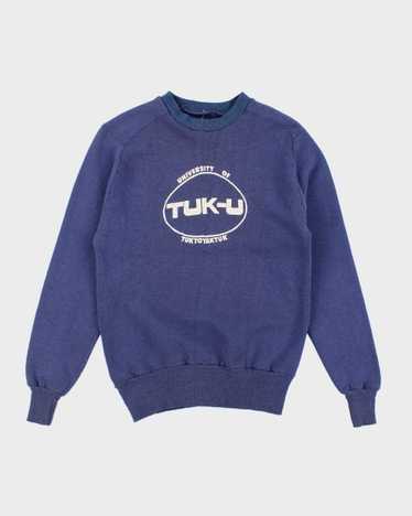 Vintage 80's University of TUK-U Sweatshirt - M