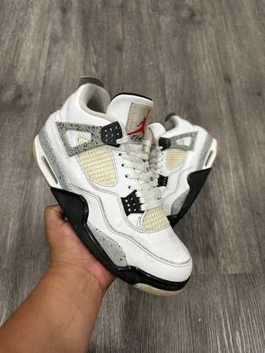 Jordan Brand AJ4 Air Jordan 4 Retro White Cement N