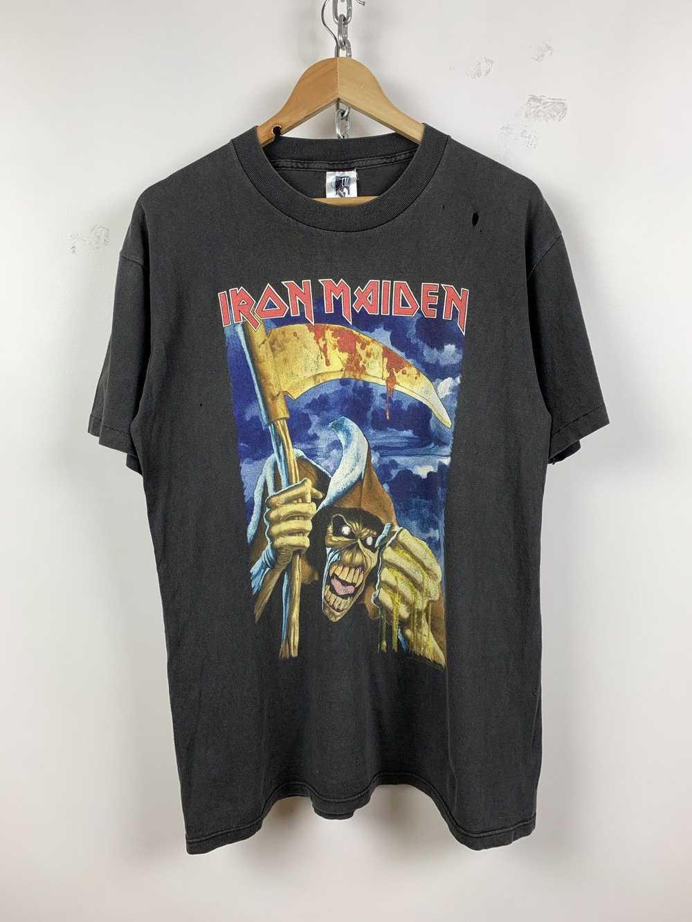 Band Tees × Iron Maiden × Vintage 1995 Vintage Ir… - image 2