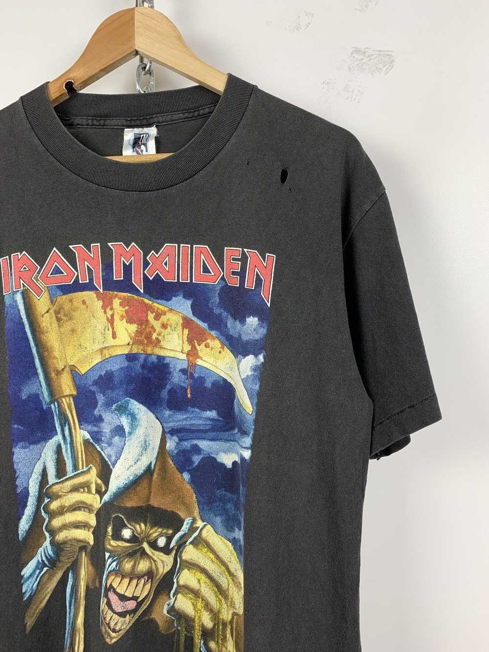 Band Tees × Iron Maiden × Vintage 1995 Vintage Ir… - image 5