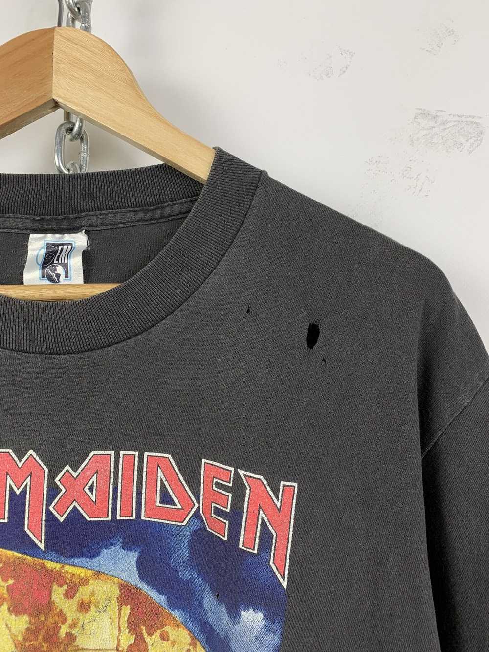 Band Tees × Iron Maiden × Vintage 1995 Vintage Ir… - image 8