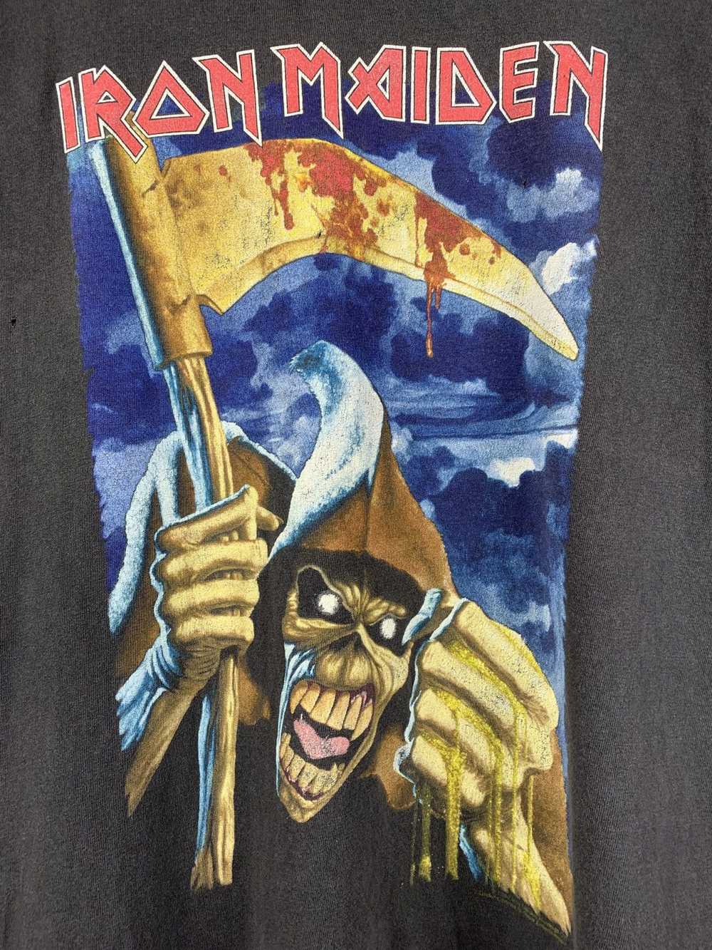 Band Tees × Iron Maiden × Vintage 1995 Vintage Ir… - image 9