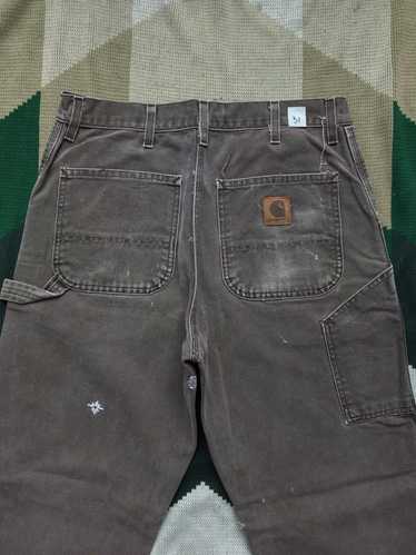 Carhartt Vtg CARHARTT Brown Carpenter pants Size 3