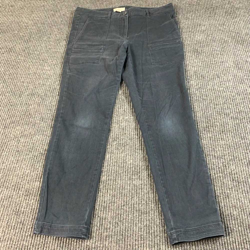 Loft Loft Pants Womens 12 Blue Skinny Pockets Str… - image 1