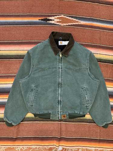 Carhartt × Vintage Vintage 1990's JQ2394 Faded Gr… - image 1