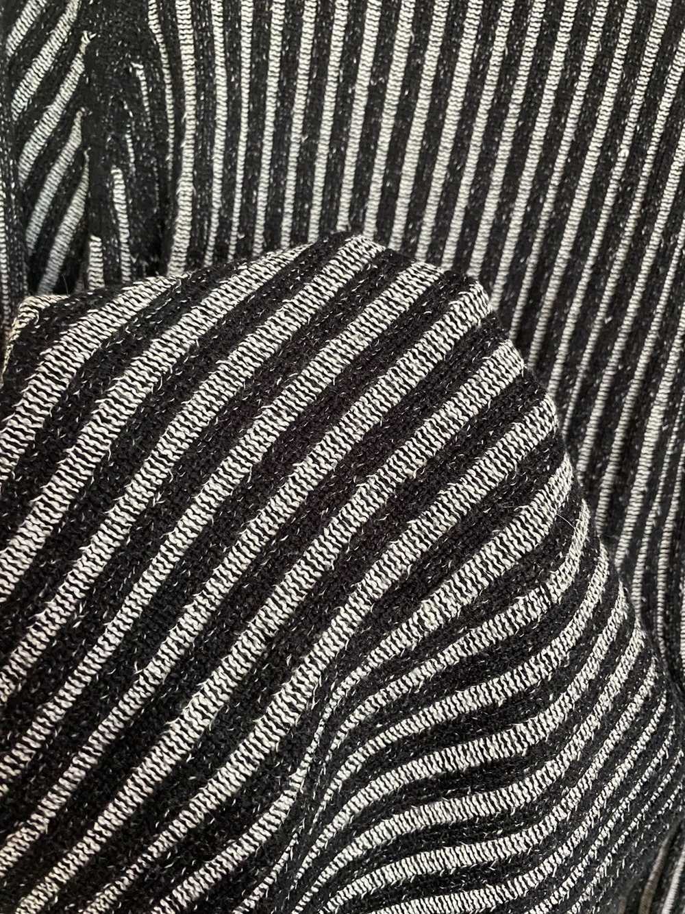 Avant Garde × Japanese Brand × Vintage Stripes kn… - image 4