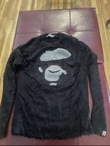 Bape Ape Face Knit Sweater - image 1