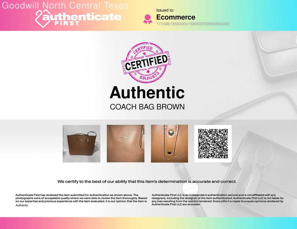 Coach Tote - image 7