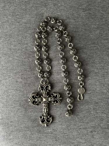 Chrome Hearts Chrome hearts filigree cross necklac