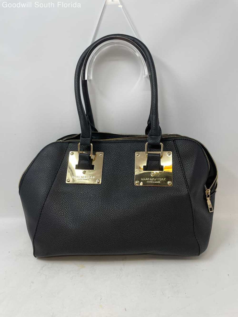 Marc New York Black Womens Satchel Purse - image 1