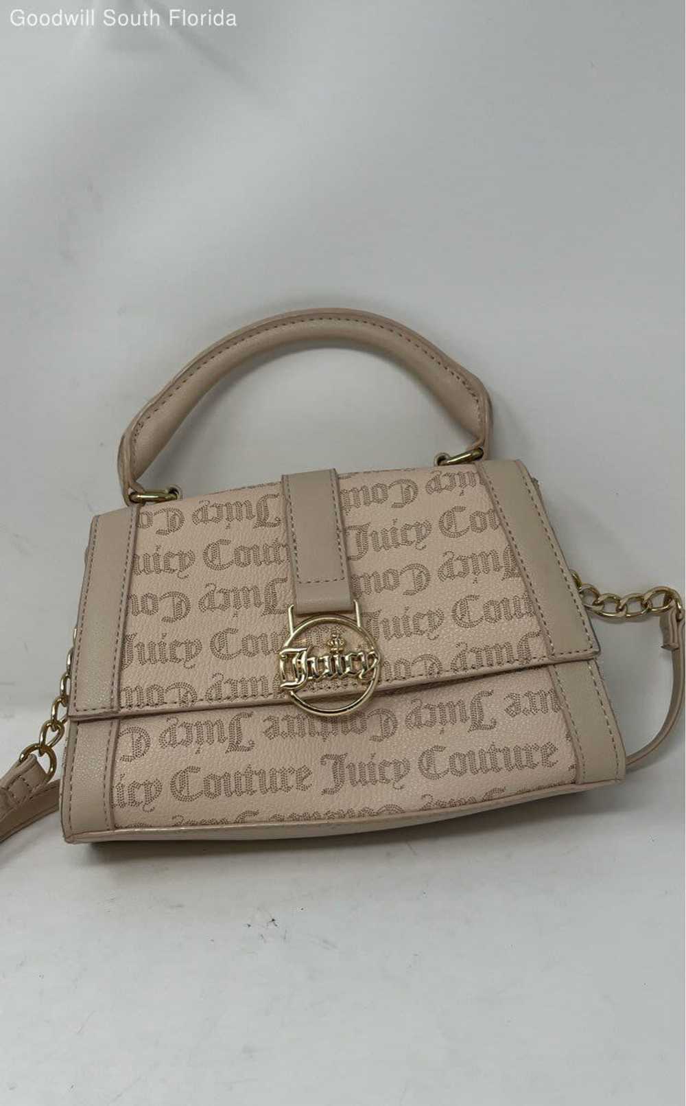 Juicy Couture Womens Beige Satchel Purse - image 3