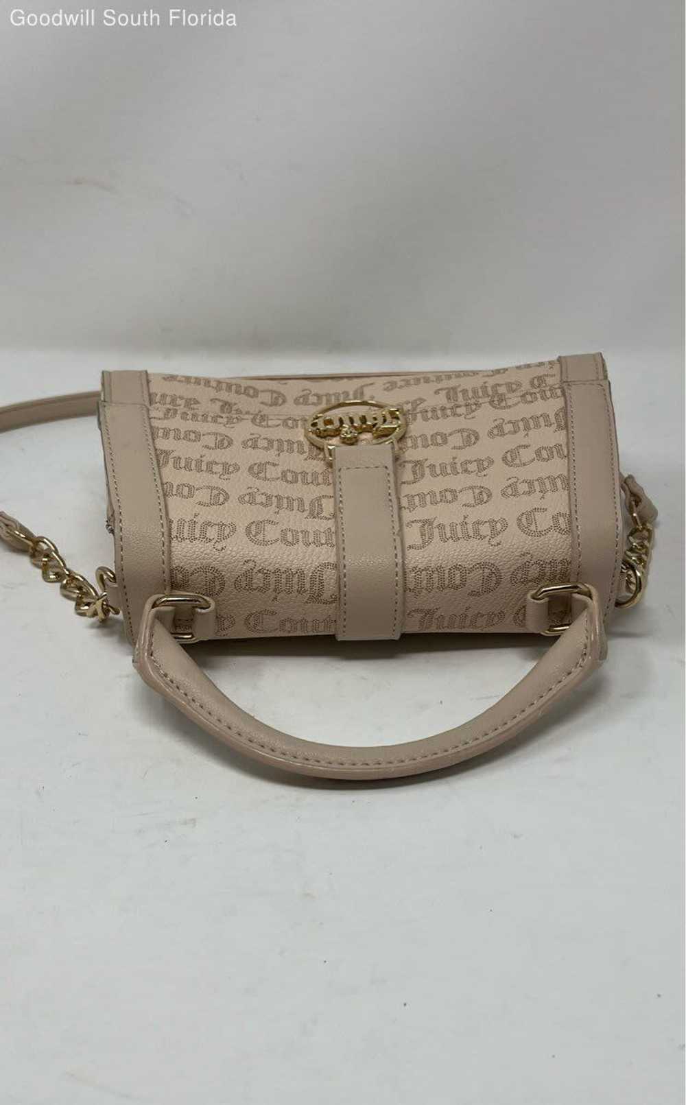 Juicy Couture Womens Beige Satchel Purse - image 5