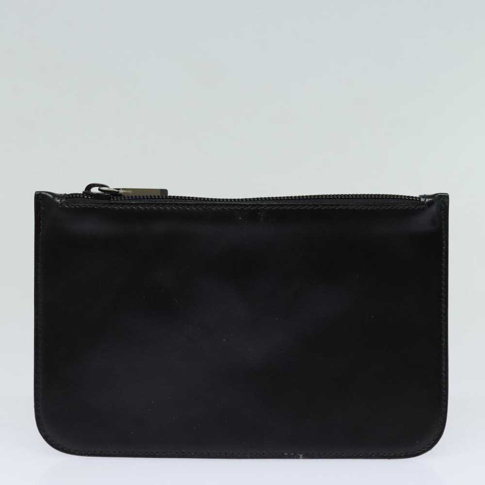 Gucci GUCCI Bamboo Hand Bag Vinyl Black 001 1880 … - image 9