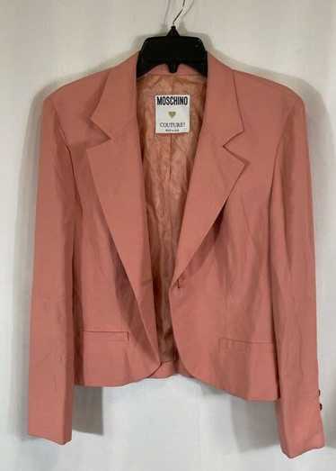 Moschino Pink Blazer - Size 10