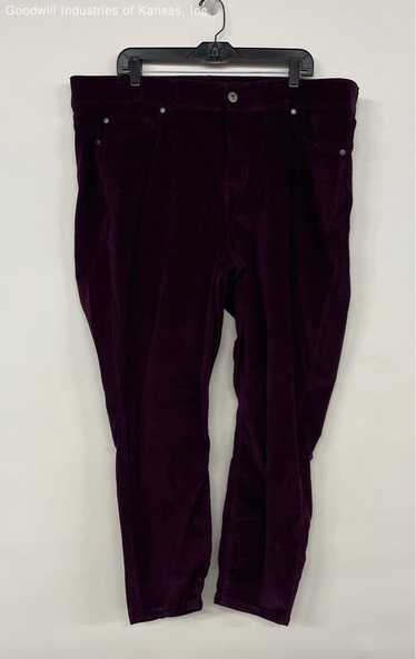 Torrid Purple Corduroy Corduroy Pants - Size 24R - image 1