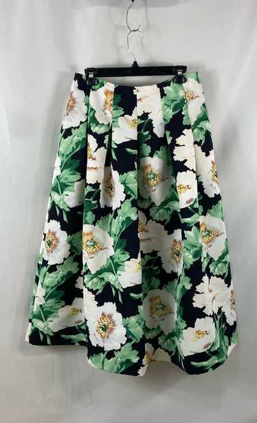 Oscar de la Renta Multicolor Floral Skirt - Size 8 - image 1