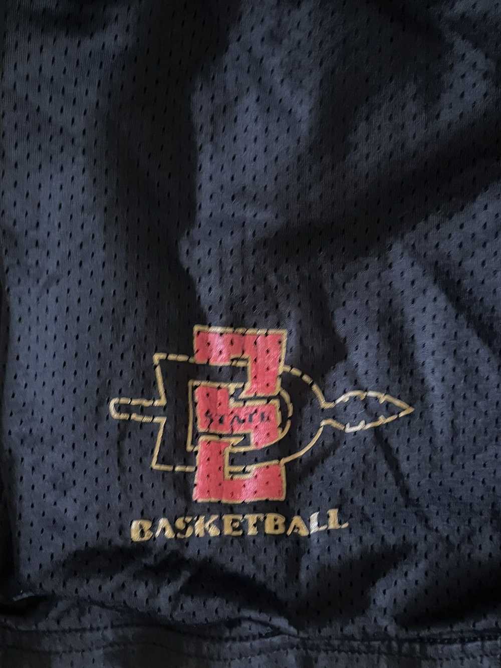 Nike SDSU vintage nike basketball shorts - image 2