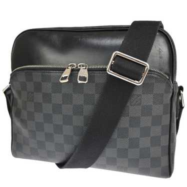 Louis Vuitton Reporter Dayton Black Canvas Should… - image 1