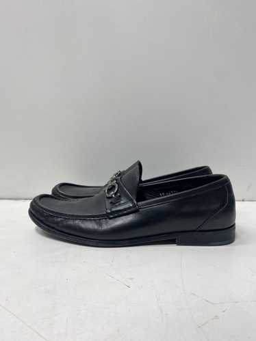 AUTHENTIC Salvatore Ferragamo 'Crown' Black Loafer