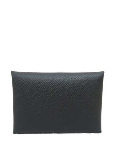 Hermès Pre-Owned 2024 Calvi Duo cardholder - Black - image 1