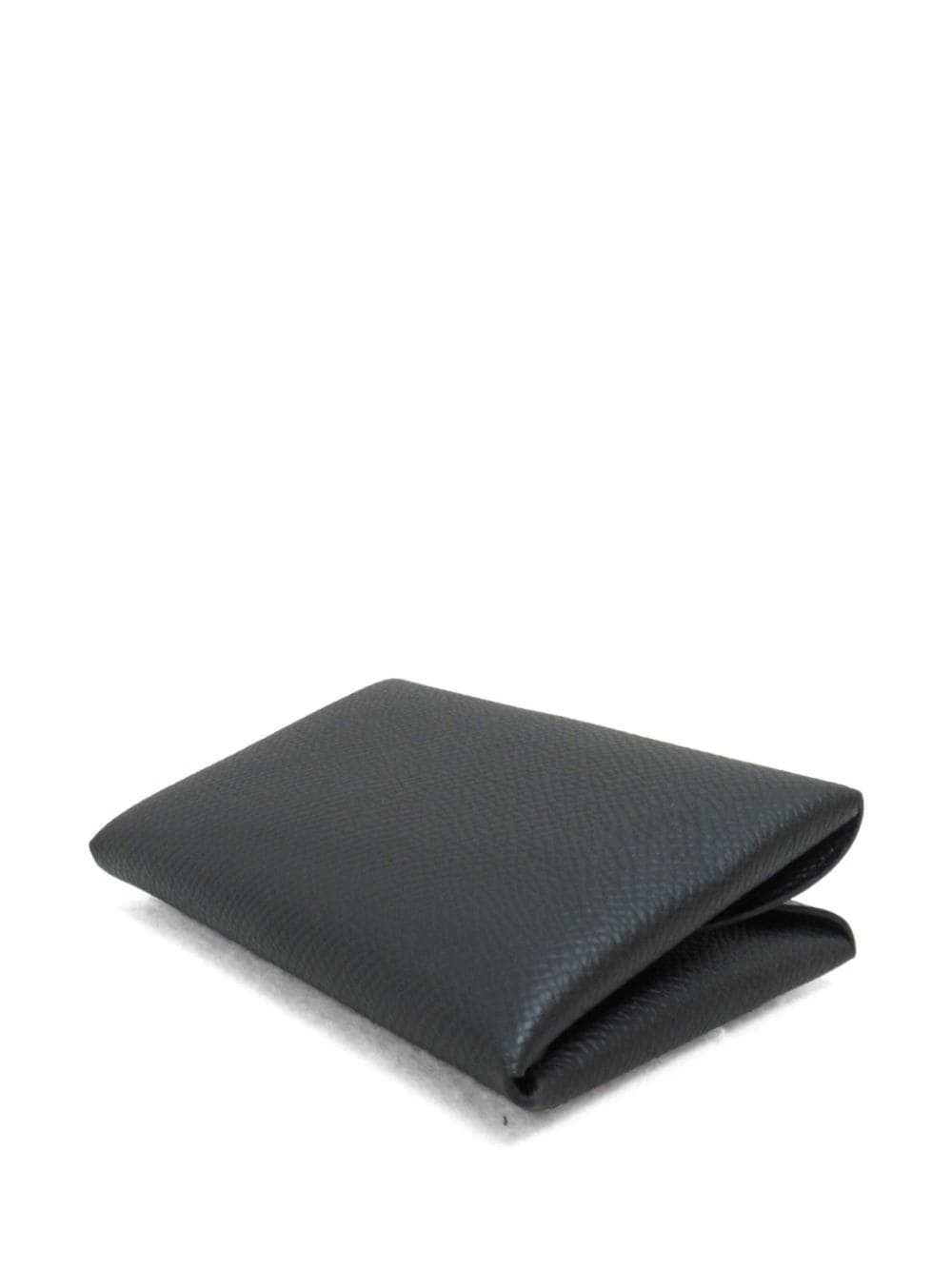 Hermès Pre-Owned 2024 Calvi Duo cardholder - Black - image 3