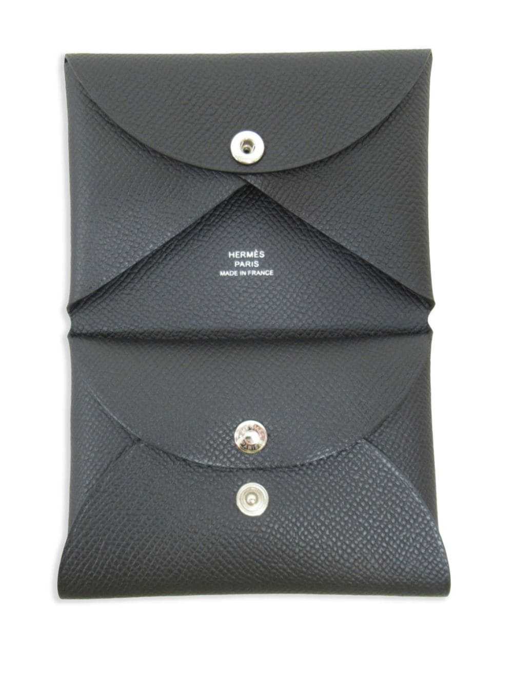 Hermès Pre-Owned 2024 Calvi Duo cardholder - Black - image 5