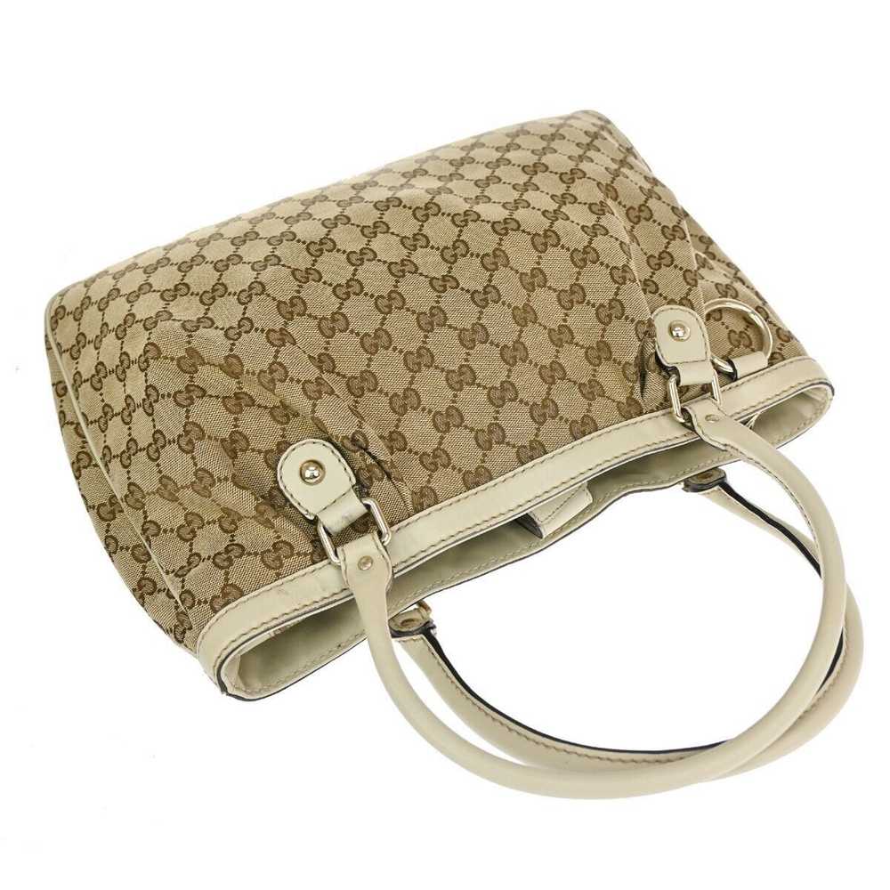 Gucci Gg Canvas Beige Canvas Shoulder Bag (Pre-Ow… - image 4