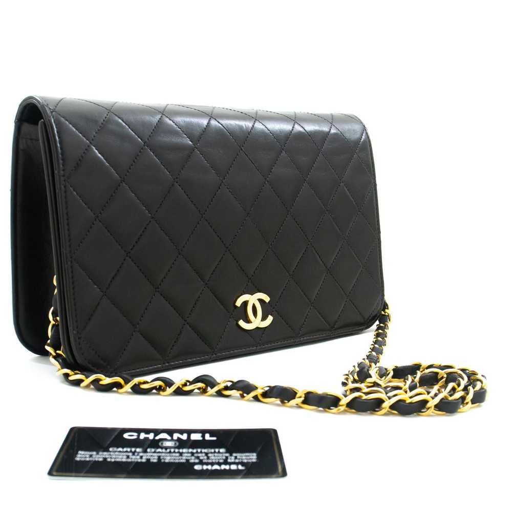 Chanel Wallet On Chain Black Leather Wallet (Pre-… - image 10