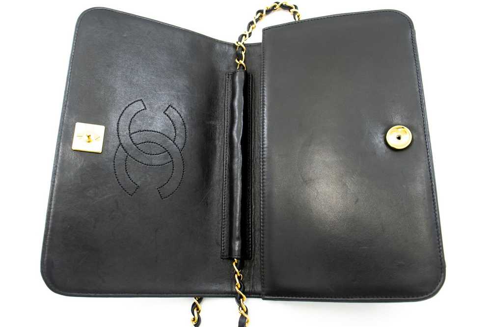 Chanel Wallet On Chain Black Leather Wallet (Pre-… - image 11