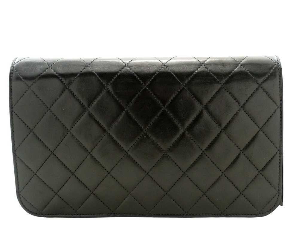 Chanel Wallet On Chain Black Leather Wallet (Pre-… - image 2