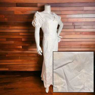 週末価格！1980/90s Princess Kaiulani ワンピース 1990s Princess Kaiulani Dress – Lovers Bridal