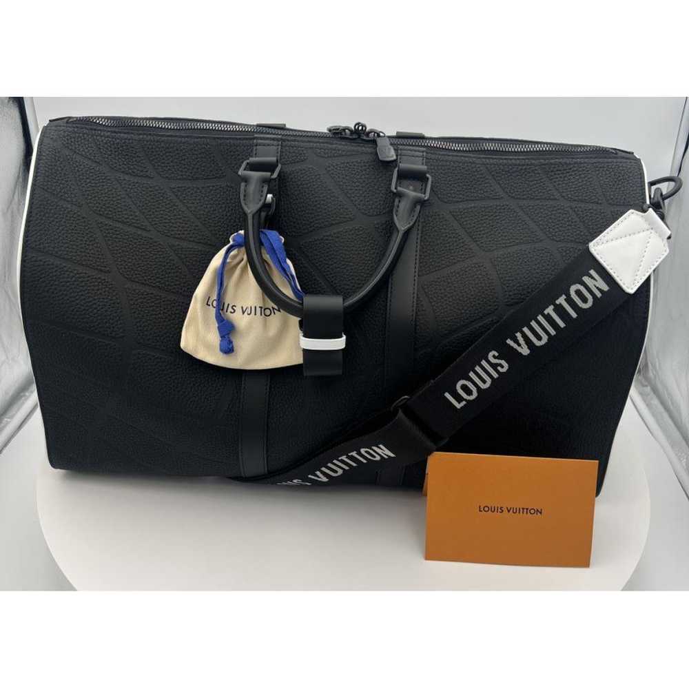 Louis Vuitton Keepall leather 24h bag - image 5