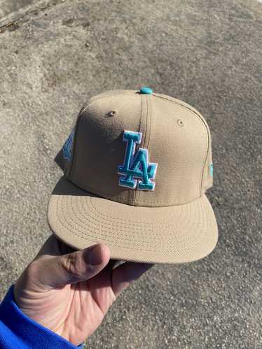 New Era Los Angeles Dodgers New Era Sand Teal 7 5… - image 1