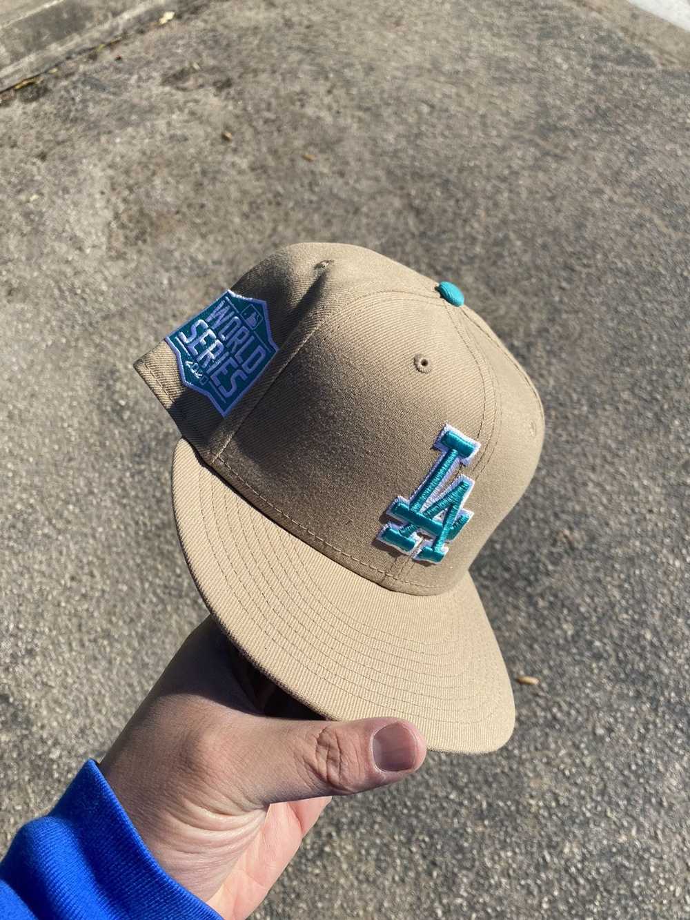 New Era Los Angeles Dodgers New Era Sand Teal 7 5… - image 2