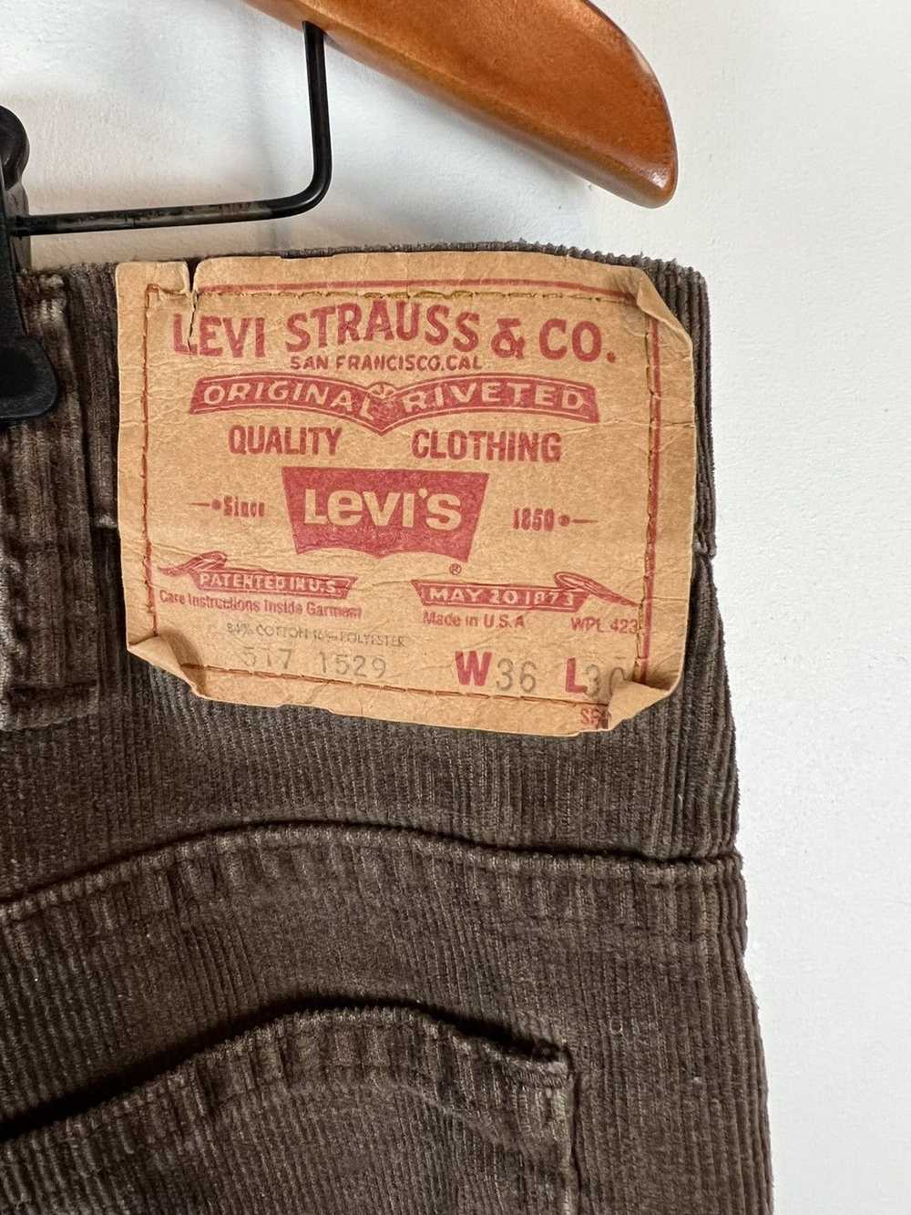 Levi's × Vintage Vintage levis corduroy pants - image 5