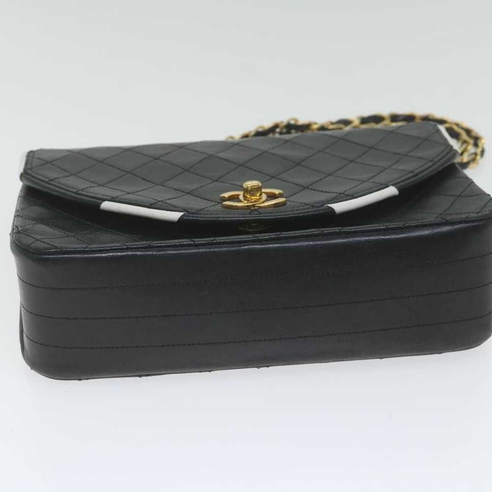 Chanel Demi Lune Black Leather Shoulder Bag (Pre-… - image 3