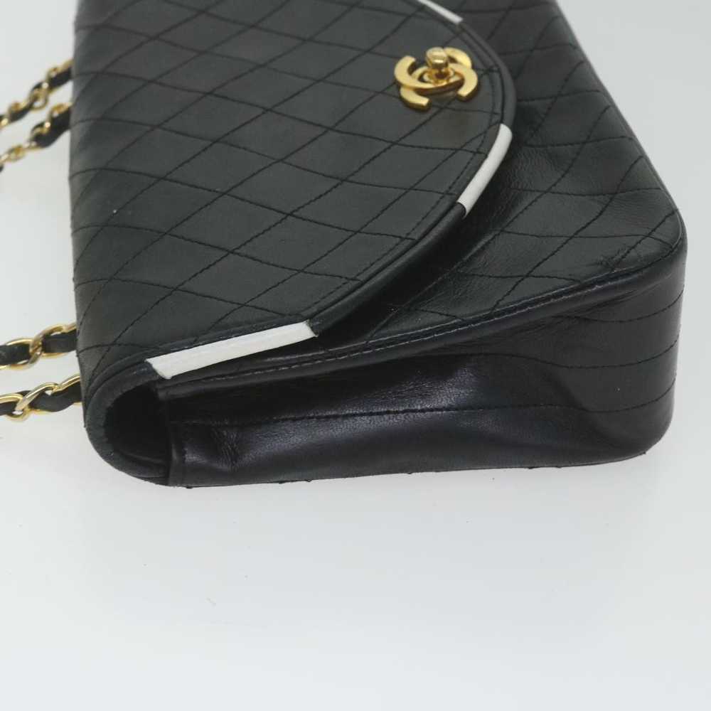 Chanel Demi Lune Black Leather Shoulder Bag (Pre-… - image 4