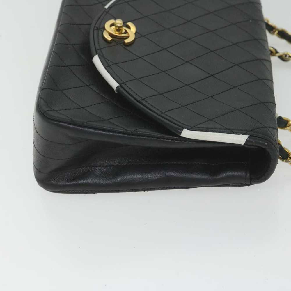 Chanel Demi Lune Black Leather Shoulder Bag (Pre-… - image 9